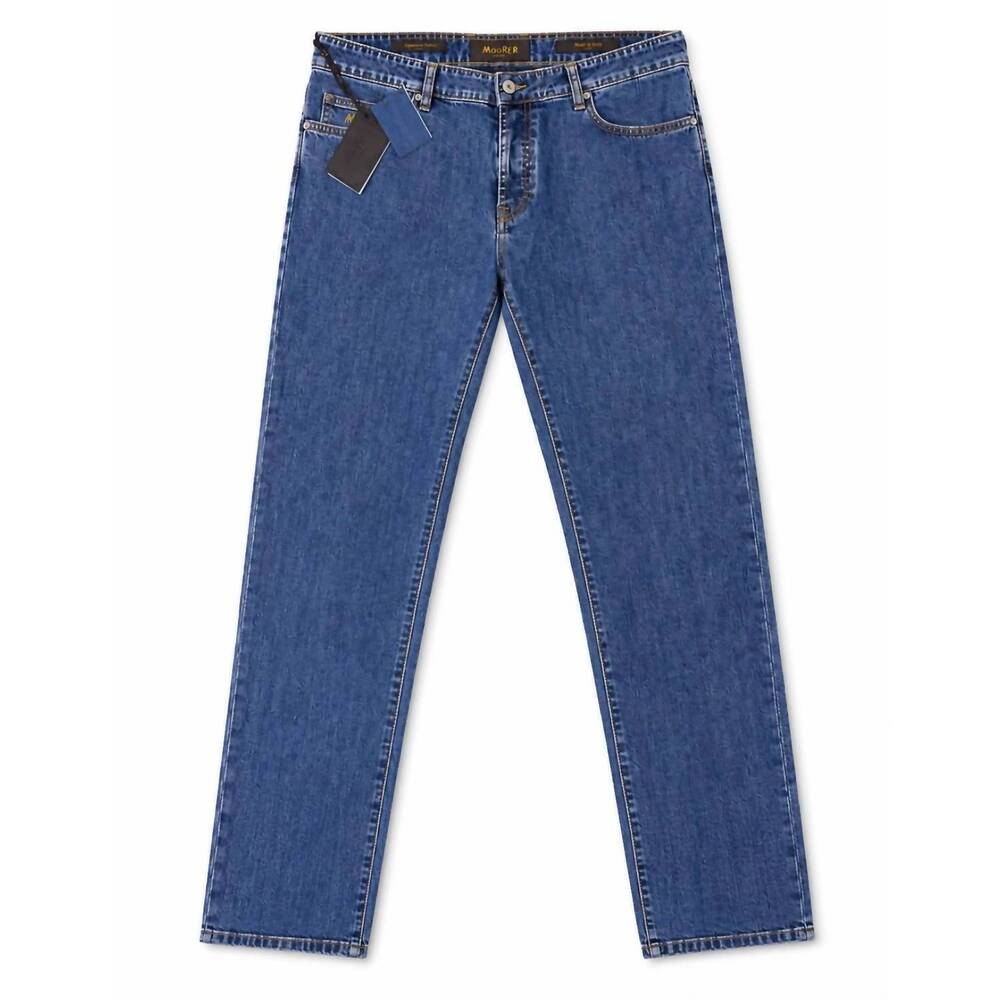 NEW MOORER men's pavel jeans in blue